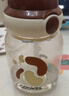 COOKSS兒童水杯吸管杯寶寶直飲杯飲上學(xué)專(zhuān)用PPSU耐高溫水壺夏天季幼兒園 曬單實(shí)拍圖