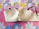獺惠 內衣女 2件裝夏季小胸聚攏加厚抹胸顯大收副乳文胸罩細肩帶拆卸 波點(diǎn)粉+波點(diǎn)白 【34/75AB】 曬單實(shí)拍圖