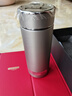 希諾抗菌保溫杯316L不銹鋼茶杯男高檔商務(wù)車(chē)載水杯XN-312L星空銀510mL 曬單實(shí)拍圖