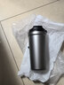 京東京造 鈦健康咖啡杯【內外純鈦】保溫便攜隨行高檔送禮水杯 灰520ml 曬單實(shí)拍圖