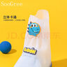 SooGree兒童便攜易收納雨鞋套戶(hù)外旅行裝備反復用卡通鞋套防水防滑雨靴套 藍色 36 -37碼 曬單實(shí)拍圖