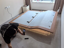 8H 智能電動床懸浮升降床DE2pro可撐腰摩卡棕1.8M+TZ接入米家APP 曬單實拍圖