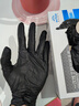英科醫療（INTCO）一次性手套100只L碼黑色食品級丁腈耐用廚房清潔勞保家務(wù)洗碗手套 曬單實(shí)拍圖