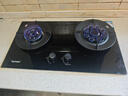 Haotaitai天然氣燃氣灶雙灶家用猛火灶5.2KW臺式嵌入式猛火爐具玻璃鴛鴦灶JZT-ZR01-J 曬單實(shí)拍圖