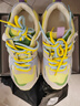 圖瓦西2026春季新款厚底阿甘鞋女黃色雙鞋帶松糕休閑潮鞋運動(dòng)德訓老爹鞋 黃色 37 (235mm) 曬單實(shí)拍圖