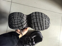 千百度厚底加絨老爹鞋女2026春秋季新款百搭增高休閑運動(dòng)鞋時(shí)尚保暖女鞋 灰紫色  絨里（保暖選擇） 38 曬單實(shí)拍圖