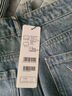 百圖betu女裝秋冬新款牛仔褲洗水高腰顯瘦闊腿褲褲子女2410T92 牛仔色 S 曬單實(shí)拍圖