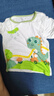 宜爽兒兒童T恤嬰兒半袖夏天寶寶半袖體恤女童夏裝兒童上衣男童短袖夏季 恐龍 90cm 曬單實(shí)拍圖