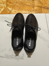 百麗男鞋通勤牛皮鞋春夏商場(chǎng)同款職場(chǎng)商務(wù)休閑皮鞋 黑單里 39 曬單實(shí)拍圖