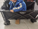 原始人露營(yíng)推車(chē)戶(hù)外營(yíng)地拖車(chē)超大可折疊手推野餐野營(yíng)手拉車(chē)小拉車(chē) 400L 后開(kāi)越野款曜黑【φ25特粗鋼架+雙剎萬(wàn)向快拆輪】 曬單實(shí)拍圖