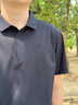 KOLON SPORT/可隆戶(hù)外吸濕速干T恤 男士消臭防曬UPF50+SECO POLO衫 LHPT6MT869-NV 藏藍 XL 180/100A 曬單實(shí)拍圖