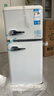 志高復古冰箱小型大容量家用租房電冰箱 化妝品網(wǎng)紅冰箱冷藏冷凍一級能效小冰箱節能省電 【云漫白】102L復古冰箱【7檔調溫 輕奢韻味】 曬單實(shí)拍圖