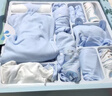 班杰威爾（Banjvall）嬰兒衣服秋冬季新生兒衣服純棉剛出生寶寶衣服滿(mǎn)月送禮禮盒套裝 四季小錦鯉藍色 66cm (4-8個(gè)月)百天禮 曬單實(shí)拍圖