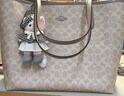 蔻馳（COACH）【品牌直供】女士CITY33大號托特包單肩包CV976禮物 曬單實(shí)拍圖