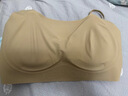 幸棉（LUCKMEEY）外擴內衣小胸顯大無(wú)鋼圈內衣女聚攏文胸漫畫(huà)胸 膚色 背扣款 M 曬單實(shí)拍圖