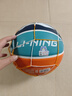李寧（LI-NING）籃球兒童5號比賽室內外耐磨水泥地幼兒小學(xué)生青少年戶(hù)外橡膠五號 曬單實(shí)拍圖