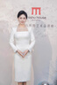 愛(ài)約妮高端白色晚禮服女宴會(huì )年會(huì )氣質(zhì)禮儀服裝婚禮主持人小禮服端莊大氣 白色 M 曬單實(shí)拍圖
