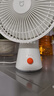 米家小米桌面小風(fēng)扇 靜音超靜音臺式手持迷你便攜充電風(fēng)扇小型 戶(hù)外露營(yíng)宿舍辦公室家用 7羽葉大風(fēng)量 曬單實(shí)拍圖