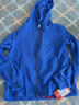 皮爾卡丹胖媽M媽大d碼寬松純.棉衛衣女2026春秋新款休閑連帽外套薄款上衣 寶藍色 L 【建議95-115斤】 曬單實(shí)拍圖