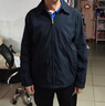 羅蒙外套男秋季商務(wù)男士翻領(lǐng)行政夾克上衣干部廳局風(fēng)爸爸裝i8藏青XL 曬單實(shí)拍圖