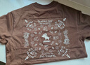 太平鳥(niǎo)男裝 滑板小狗聯(lián)名刺繡短袖T恤26夏新款重磅體恤潮純棉半袖 咖啡利口酒棕 第一批 XL 曬單實(shí)拍圖