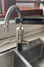 奧克斯（AUX）電熱水龍頭熱水器加熱水龍頭快速熱水變頻恒溫廚房下進(jìn)水 【大屏數顯】電鍍銀+漏保插頭+萬(wàn)向噴頭 曬單實(shí)拍圖