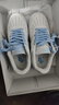 莆田鞋莆田純原AIR空軍一號低幫耐磨男鞋女鞋學(xué)生板鞋休閑鞋運動(dòng)鞋 空軍白銀藍 36 摩擦吱吱響 曬單實(shí)拍圖