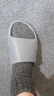 京東京造【專(zhuān)業(yè)防滑】浴室防滑拖鞋老人孕婦舒適居家拖鞋男士灰色42-43 曬單實(shí)拍圖