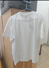 京東京造10A抗菌男士t恤短袖男女同款衣服男裝春夏新款圓領(lǐng)打底衫內搭白M 曬單實(shí)拍圖