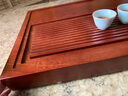 承韻尚樽（VHUNSZON）花梨木整塊實(shí)木茶盤(pán)家用黑檀木茶海功夫茶具紅木排水大小號方格 方格：55x30 曬單實(shí)拍圖