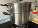 美的（Midea）蒸鍋304不銹鋼蒸煮兩用湯鍋饅頭包子家庭用蒸籠鍋蒸一體多功能 曬單實(shí)拍圖