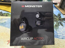 魔聲（Monster）AIrclip AC730藍牙耳機耳夾式藍牙6.0運動(dòng)耳機智能數顯通話(huà)降噪適華為小米蘋(píng)果手機通用 曜石黑 曬單實(shí)拍圖