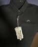 海瀾之家（HLA）短袖POLO衫男26新款山不在高系列大碼短袖男夏季 黑色33 M 170/88A 推薦125~136斤 曬單實(shí)拍圖