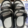 森馬（senma）森馬拖鞋男夏季踩屎感外穿運動(dòng)防滑涼鞋兩用涼拖 黑灰 40-41 曬單實(shí)拍圖