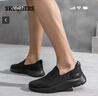 斯凱奇（Skechers）男士夏季網(wǎng)面透氣健步鞋戶(hù)外舒適休閑散步鞋一腳蹬216325 曬單實(shí)拍圖