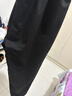 棉致休閑褲男士春秋季休閑百搭寬松直筒戶(hù)外運動(dòng)褲子 黑色束腳 2XL 曬單實(shí)拍圖