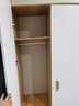 勝萊特家用儲物柜臥室簡(jiǎn)易衣櫥出租房宿舍木質(zhì)對開(kāi)門(mén)衣柜 曬單實(shí)拍圖