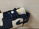 Jordan男子休閑鞋AIR JORDAN 1 LOW SE運動(dòng)鞋IO7448-400暗夜海軍藍42 曬單實(shí)拍圖