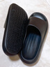 潔麗雅踩屎感涼拖鞋男士夏季2026新款室內防滑防臭情侶居家用厚底拖鞋女 星夜黑 42-43 【適合41-42】 曬單實(shí)拍圖