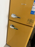志高復古冰箱小型大容量家用租房電冰箱 化妝品網(wǎng)紅冰箱冷藏冷凍一級能效小冰箱節能省電 【檸檬黃】102L復古冰箱【7檔調溫 輕奢韻味】 曬單實(shí)拍圖