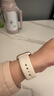 Apple/蘋(píng)果 Watch S11 智能手表GPS款42毫米玫瑰金色鋁金屬表殼淡桃粉色運動(dòng)型表帶S/M MEUN4CH/B 曬單實(shí)拍圖