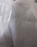 香影薄款雪紡百褶裙褲女2026夏季新款超好看流光紗寬松休閑闊腿褲 白色 S 155/60A/85-95斤 曬單實(shí)拍圖