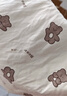 嘟嘟家兒童睡衣套裝冬裝男童舒適兩件套女童滿(mǎn)印可愛(ài)家居服小童秋衣秋褲 米底小熊 90 曬單實(shí)拍圖