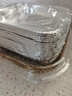 潔日邦空氣炸鍋8英寸方形錫紙碗食品級燒烤專(zhuān)用碗耐高溫烤箱烘焙盤(pán)野餐 曬單實(shí)拍圖