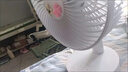 小米白桌面小風(fēng)扇靜音空氣循環(huán)USB可充電臺式掛壁家用辦公室學(xué)生宿舍床頭大風(fēng)力便攜制冷電風(fēng)扇大扇 三擋風(fēng)力+夜燈【象牙白】 Tpy-C充電款 曬單實(shí)拍圖