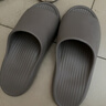 優(yōu)調拖鞋男足弓支撐居家防臭夏季浴室洗澡防滑情侶拖鞋女 隕石灰42-43 曬單實(shí)拍圖
