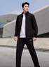 李寧（LI-NING）運動(dòng)套裝男26新款立領(lǐng)開(kāi)衫長(cháng)袖衛衣衛褲兩件套健身寬松大碼運動(dòng)服 曬單實(shí)拍圖