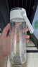 MUJI共聚酯 便攜水杯高顏值透明水杯運動(dòng)水杯 透明 550ml 曬單實(shí)拍圖