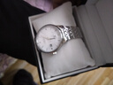 天王（TIAN WANG）男手表鋼帶自動(dòng)機械表商務(wù)防水情侶腕表情人節禮物送男友5876 【升級版】白盤(pán)機械男表 曬單實(shí)拍圖