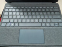 微軟（Microsoft）Surface鍵盤(pán)Pro7/7+/6/5/4磁吸鍵盤(pán)實(shí)體鍵盤(pán)背光鍵盤(pán)原裝平板保護套外殼12.3英寸 冰晶藍鍵盤(pán)【簡(jiǎn)裝】店保半年 曬單實(shí)拍圖